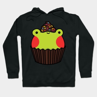 Frog cupcake with chocolate frosting Hoodie